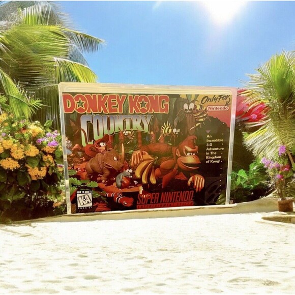 Donkey Kong Country (Super Nintendo Entertainment System, SNES) See Description
